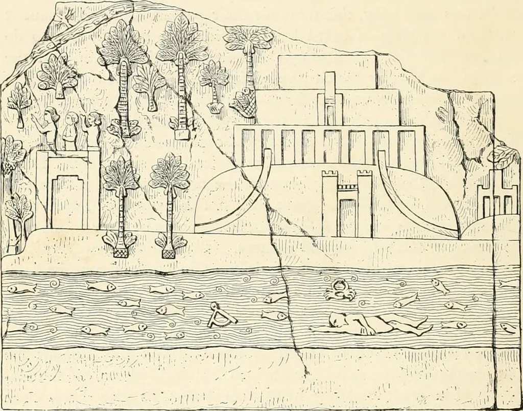 An illustration from A history of art in Chaldæa & Assyria, 1884, leaf 149