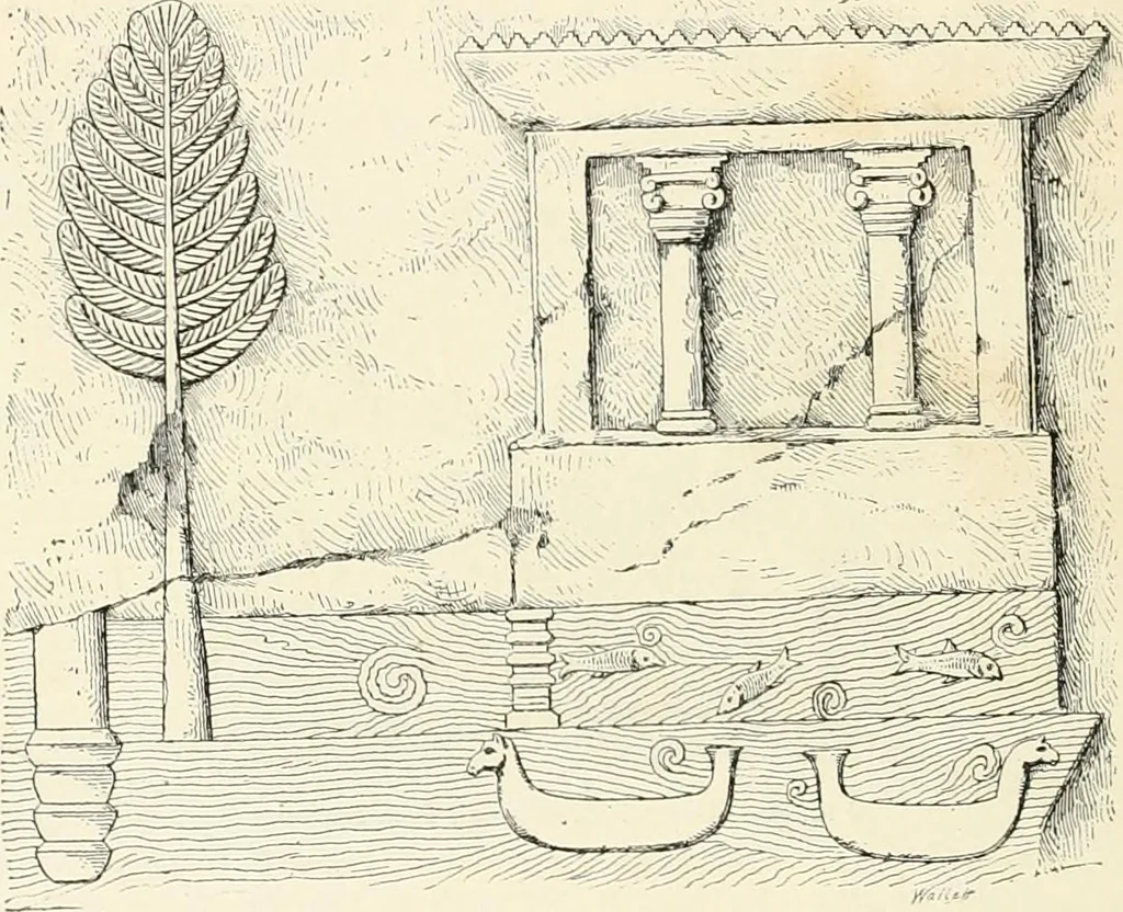 An illustration from A history of art in Chaldæa & Assyria, 1884, leaf 163