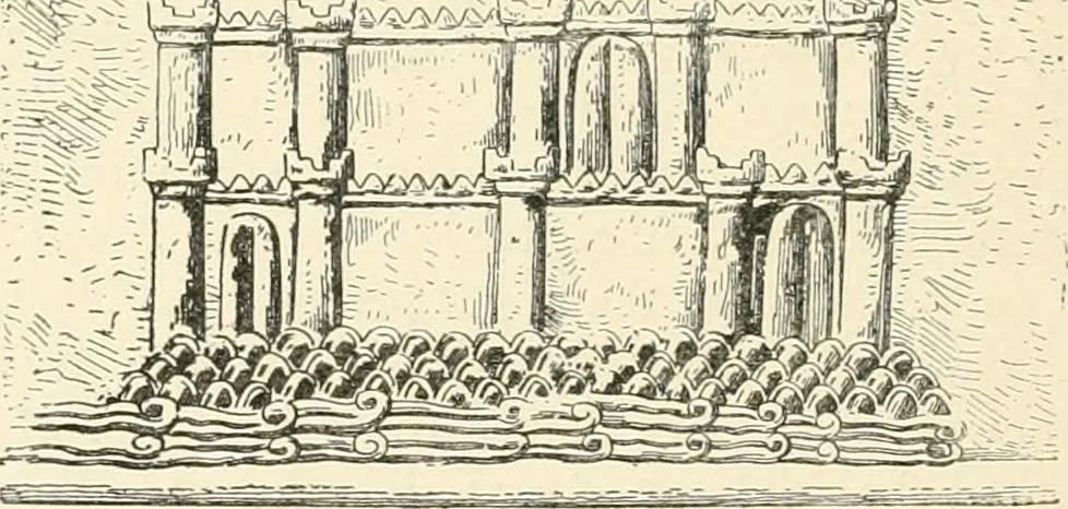 An illustration from A history of art in Chaldæa & Assyria, 1884, leaf 187
