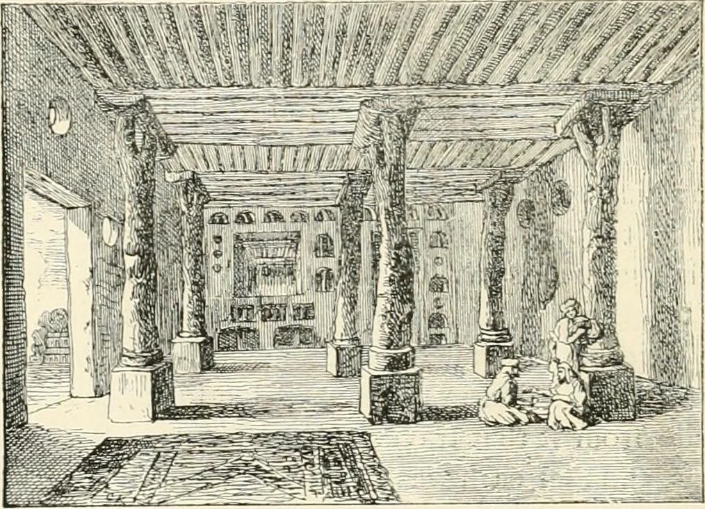 An illustration from A history of art in Chaldæa & Assyria, 1884, leaf 201