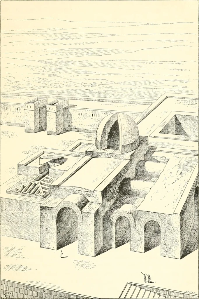An illustration from A history of art in Chaldæa & Assyria, 1884, leaf 204