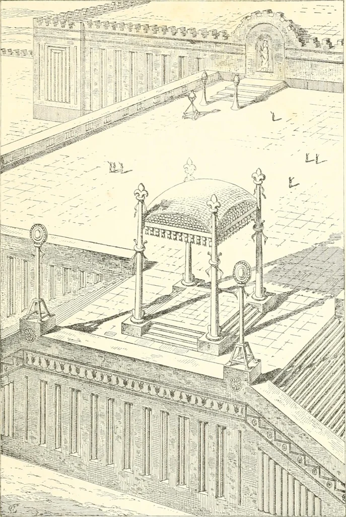 An illustration from A history of art in Chaldæa & Assyria, 1884, leaf 220