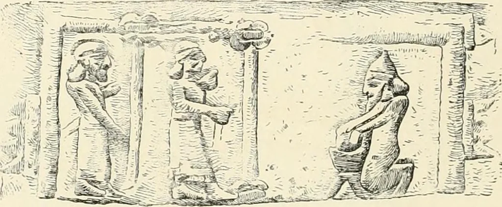An illustration from A history of art in Chaldæa & Assyria, 1884, leaf 229