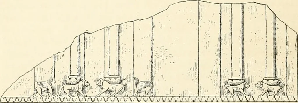 An illustration from A history of art in Chaldæa & Assyria, 1884, leaf 239