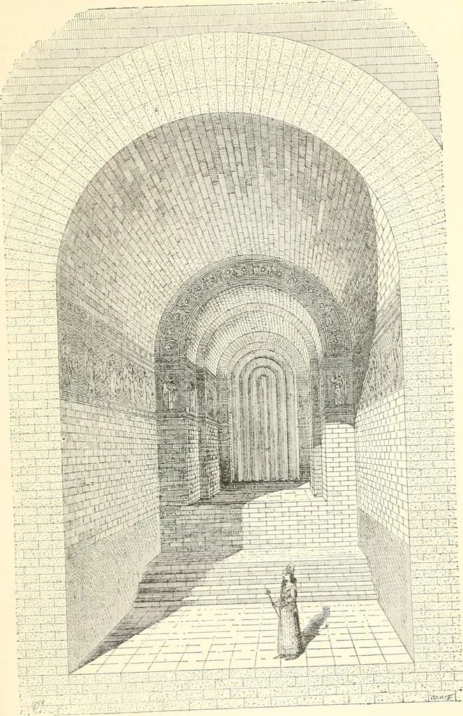 An illustration from A history of art in Chaldæa & Assyria, 1884, leaf 248