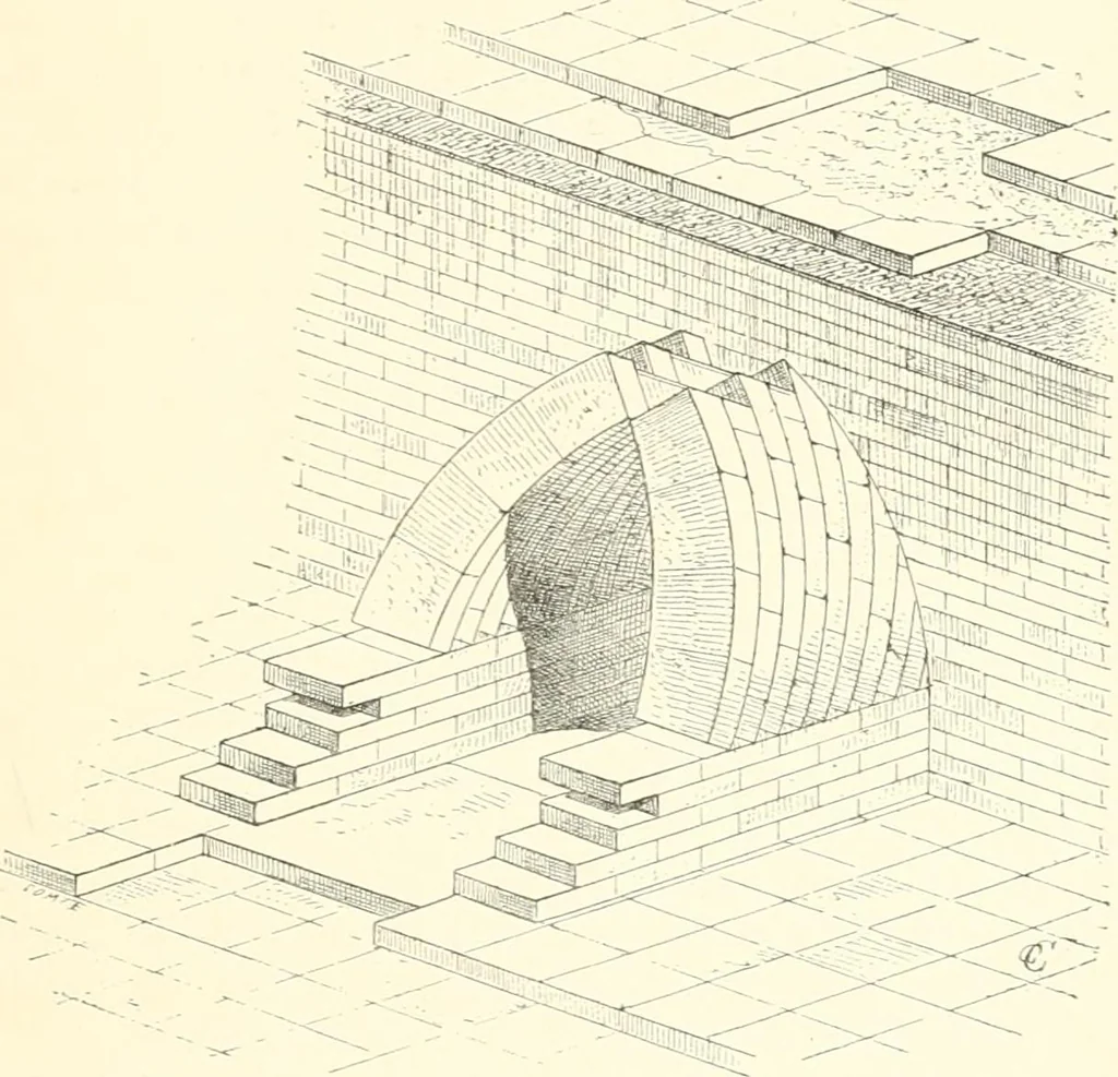 An illustration from A history of art in Chaldæa & Assyria, 1884, leaf 252