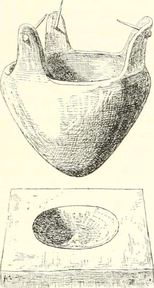An illustration from A history of art in Chaldæa & Assyria, 1884, leaf 266