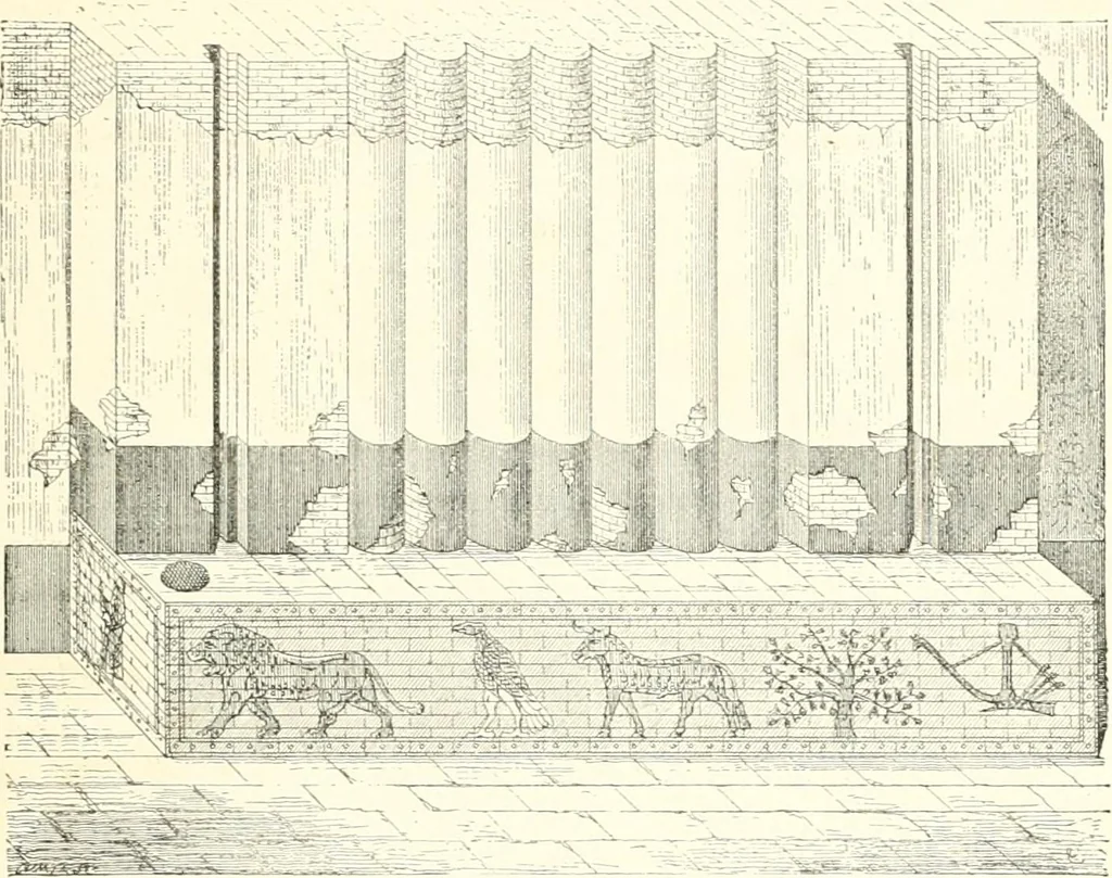 An illustration from A history of art in Chaldæa & Assyria, 1884, leaf 270