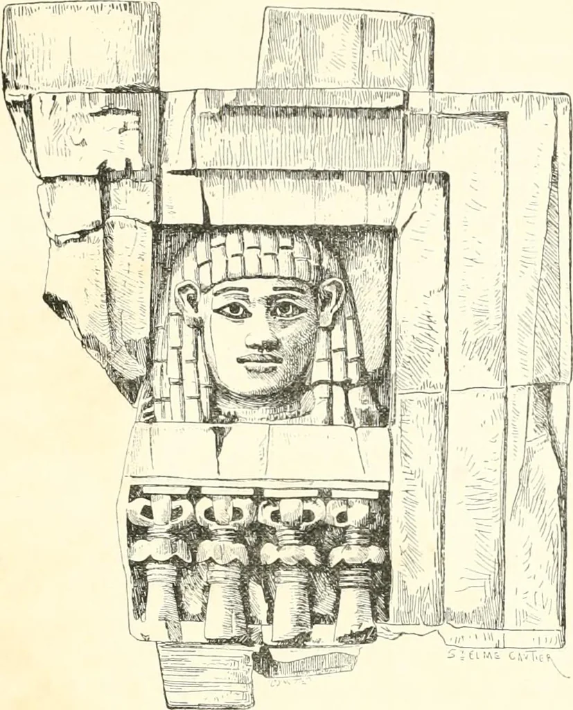 An illustration from A history of art in Chaldæa & Assyria, 1884, leaf 324