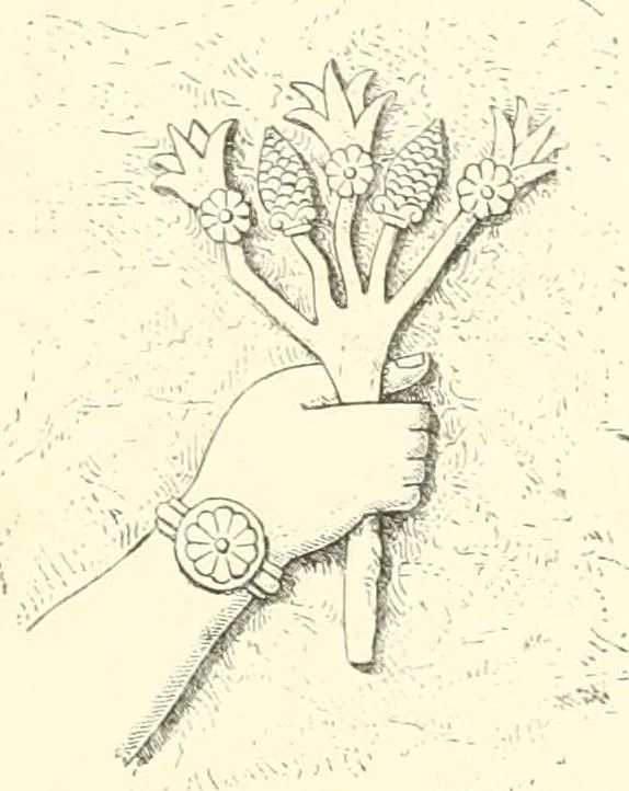 An illustration from A history of art in Chaldæa & Assyria, 1884, leaf 328