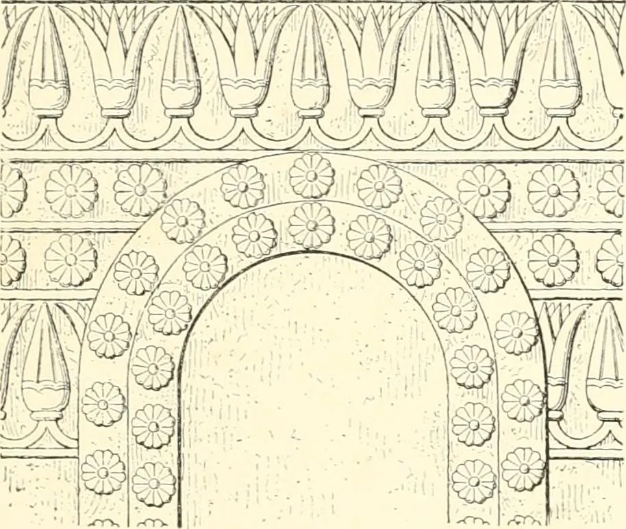 An illustration from A history of art in Chaldæa & Assyria, 1884, leaf 330