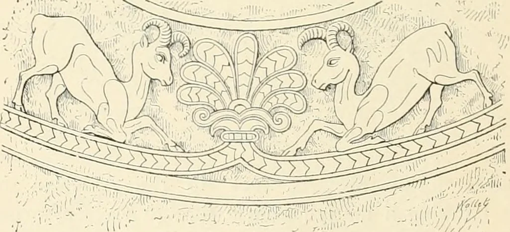 An illustration from A history of art in Chaldæa & Assyria, 1884, leaf 331