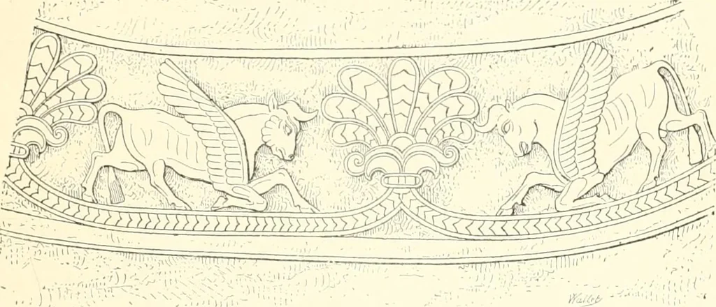 An illustration from A history of art in Chaldæa & Assyria, 1884, leaf 332
