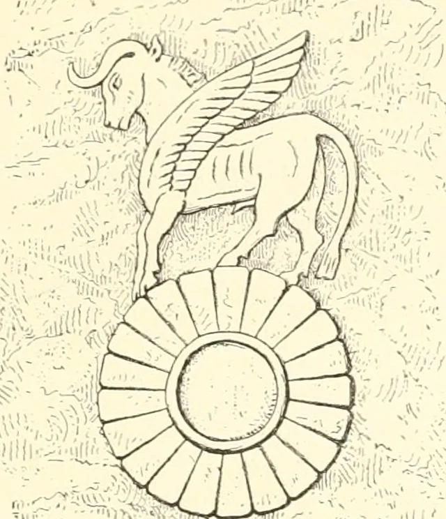 An illustration from A history of art in Chaldæa & Assyria, 1884, leaf 334