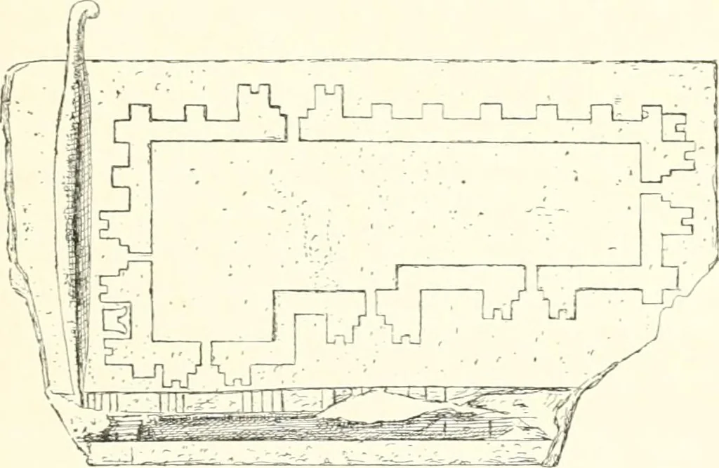 An illustration from A history of art in Chaldæa & Assyria, 1884, leaf 350