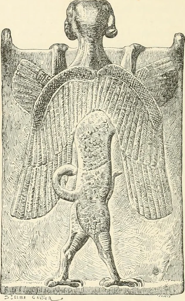An illustration from A history of art in Chaldæa & Assyria, 1884, leaf 373