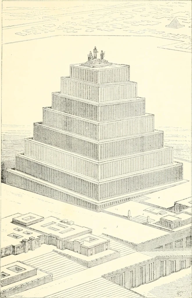 An illustration from A history of art in Chaldæa & Assyria, 1884, leaf 400
