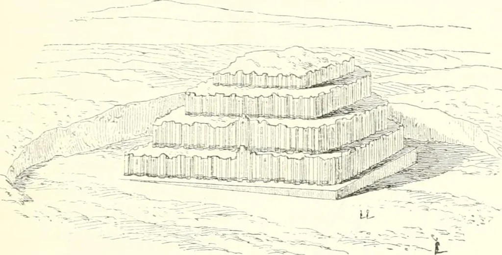 An illustration from A history of art in Chaldæa & Assyria, 1884, leaf 416