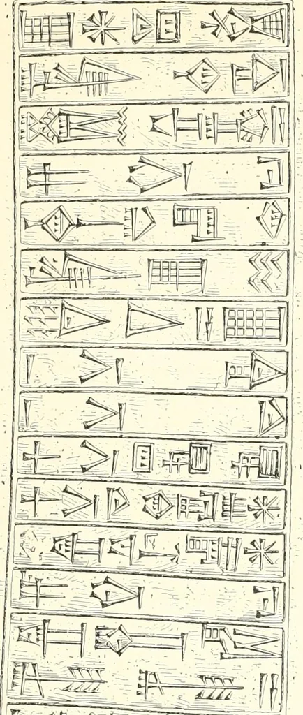 An illustration from A history of art in Chaldæa & Assyria, 1884, leaf 46