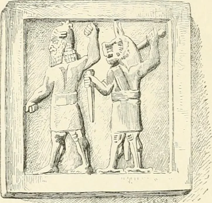 An illustration from A history of art in Chaldæa & Assyria, 1884, leaf 83