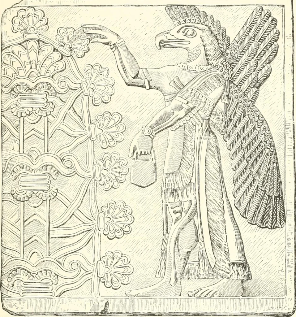 An illustration from A history of art in Chaldæa & Assyria, 1884, leaf 84