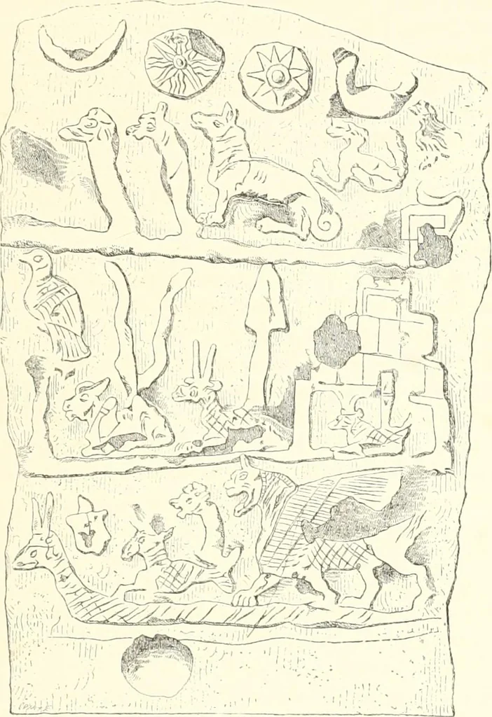 An illustration from A history of art in Chaldæa & Assyria, 1884, leaf 94