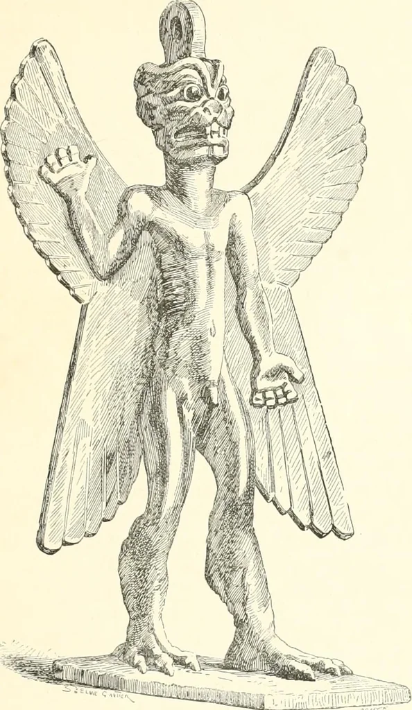 An illustration from A history of art in Chaldæa & Assyria, 1884, leaf 100