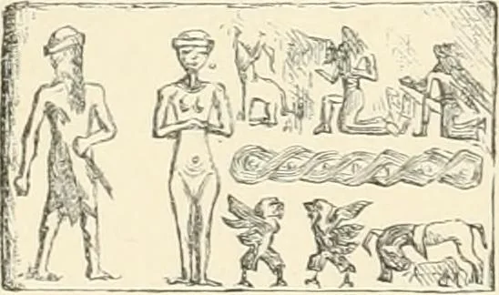 An illustration from A history of art in Chaldæa & Assyria, 1884, leaf 109