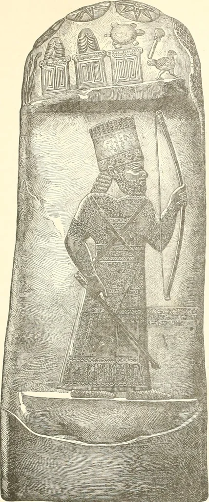 An illustration from A history of art in Chaldæa & Assyria, 1884, leaf 114