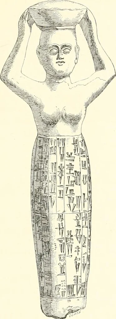 An illustration from A history of art in Chaldæa & Assyria, 1884, leaf 136