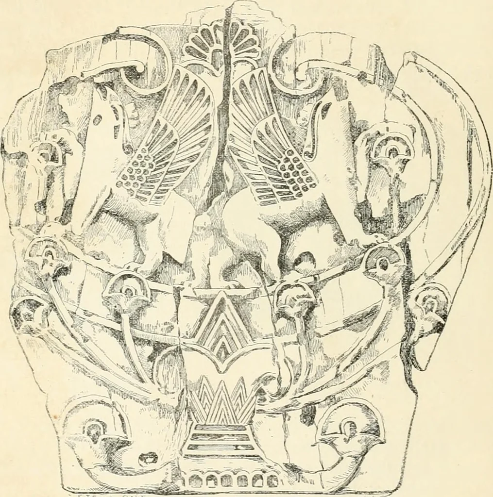 An illustration from A history of art in Chaldæa & Assyria, 1884, leaf 141