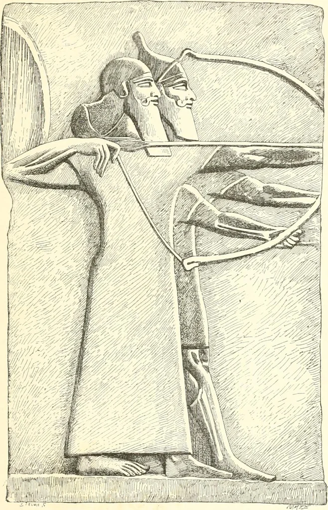 An illustration from A history of art in Chaldæa & Assyria, 1884, leaf 152