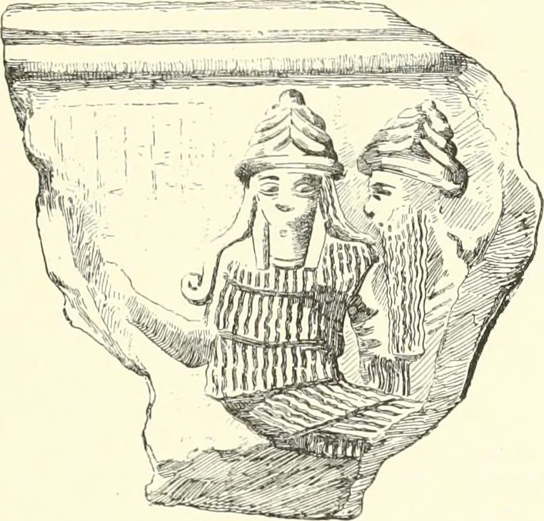 An illustration from A history of art in Chaldæa & Assyria, 1884, leaf 170