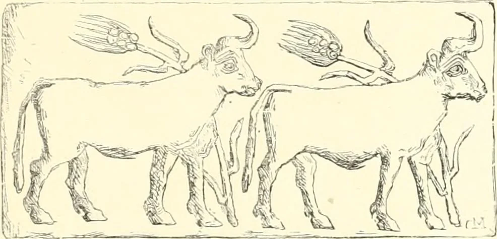An illustration from A history of art in Chaldæa & Assyria, 1884, leaf 174
