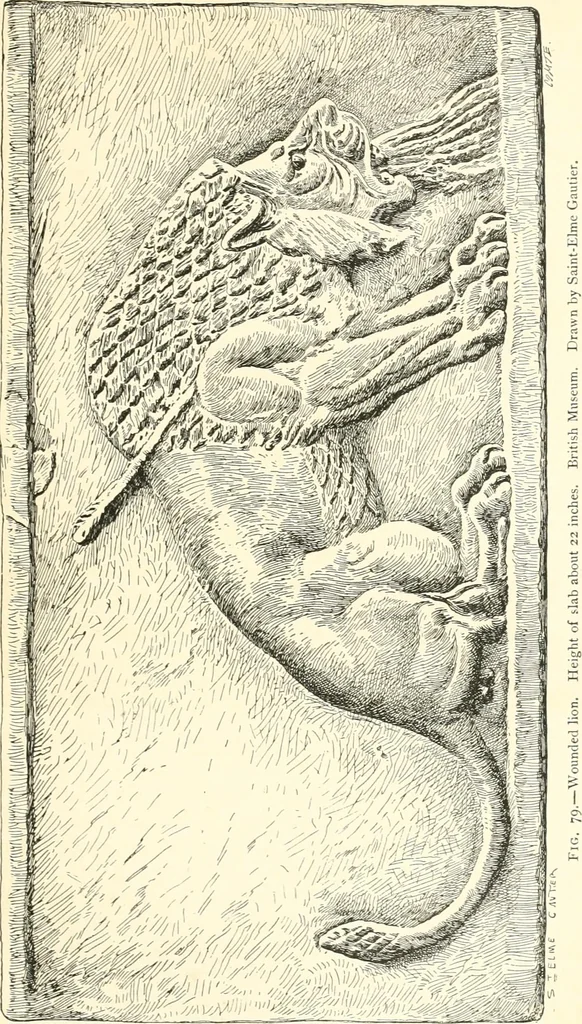 An illustration from A history of art in Chaldæa & Assyria, 1884, leaf 188