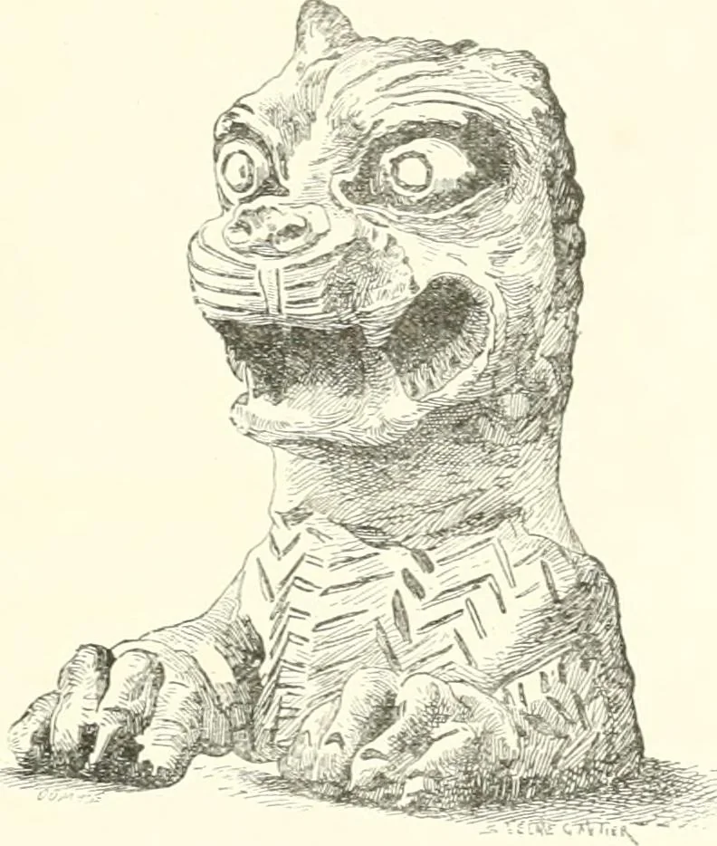 An illustration from A history of art in Chaldæa & Assyria, 1884, leaf 198