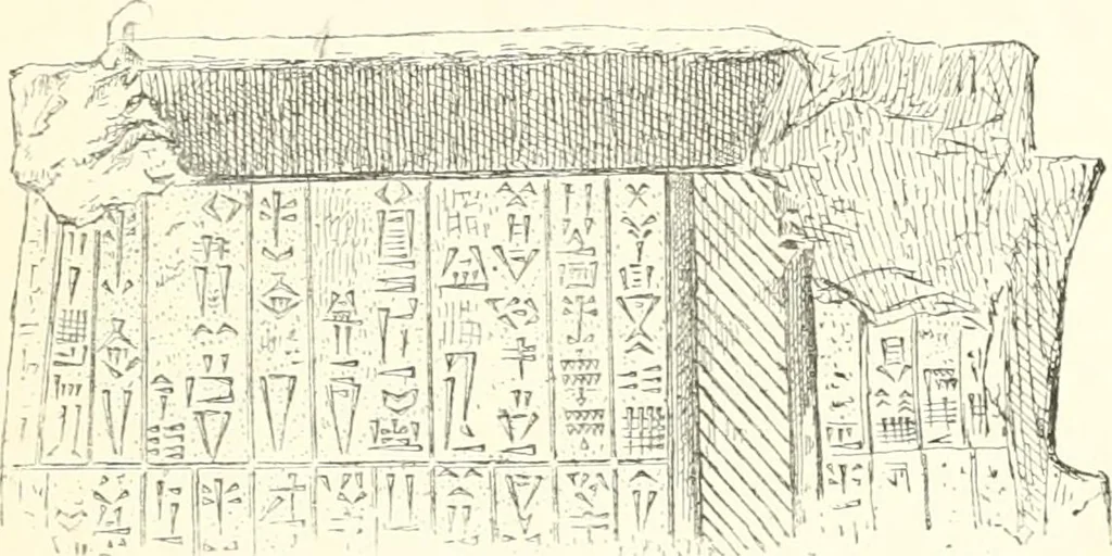 An illustration from A history of art in Chaldæa & Assyria, 1884, leaf 206