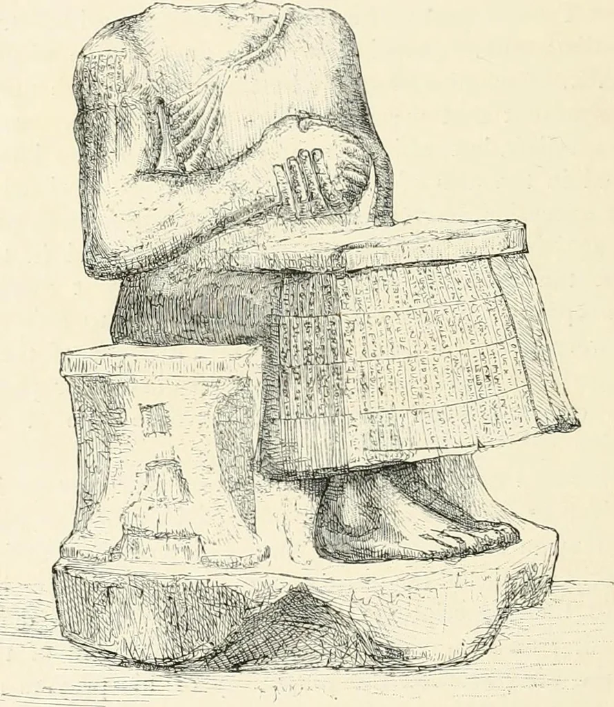An illustration from A history of art in Chaldæa & Assyria, 1884, leaf 213