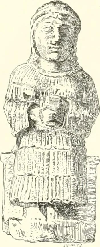 An illustration from A history of art in Chaldæa & Assyria, 1884, leaf 218