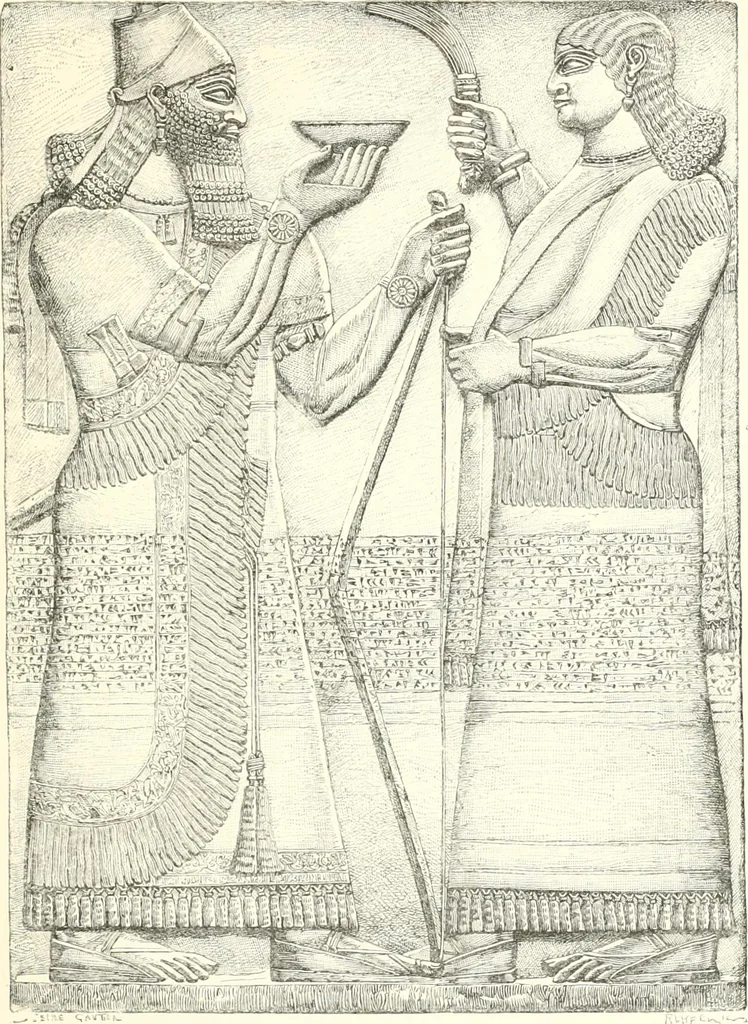 An illustration from A history of art in Chaldæa & Assyria, 1884, leaf 236