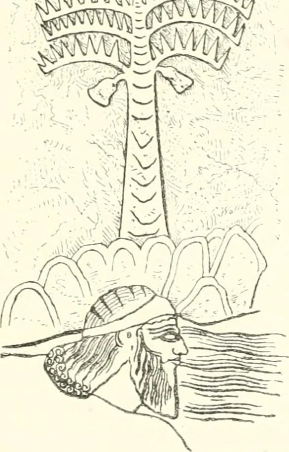 An illustration from A history of art in Chaldæa & Assyria, 1884, leaf 238