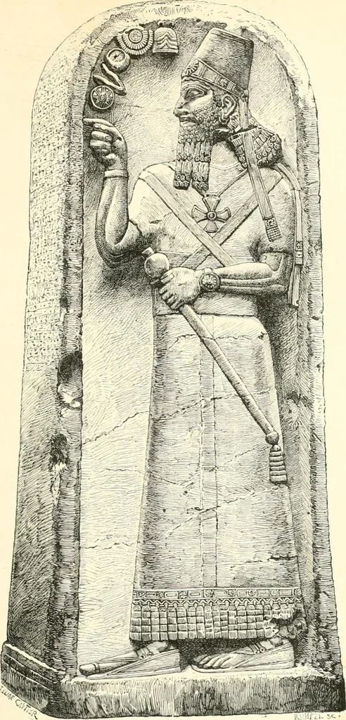 An illustration from A history of art in Chaldæa & Assyria, 1884, leaf 242