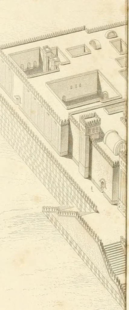An illustration from A history of art in Chaldæa & Assyria, 1884, leaf 27