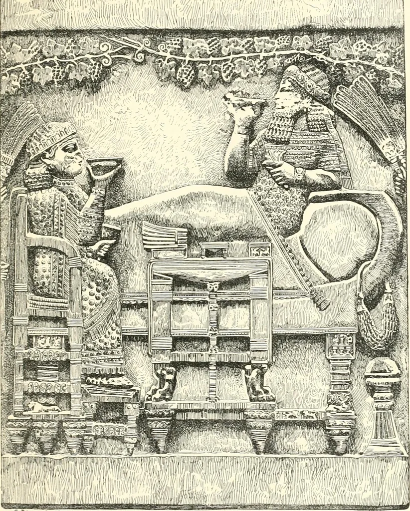 An illustration from A history of art in Chaldæa & Assyria, 1884, leaf 274