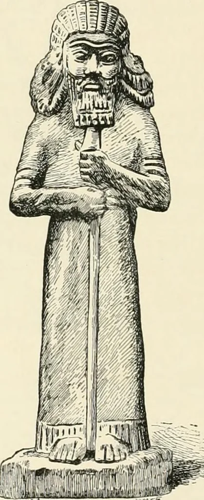 An illustration from A history of art in Chaldæa & Assyria, 1884, leaf 275