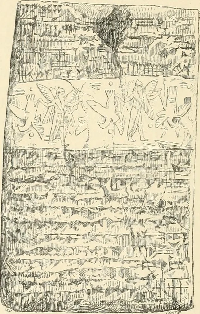 An illustration from A history of art in Chaldæa & Assyria, 1884, leaf 289
