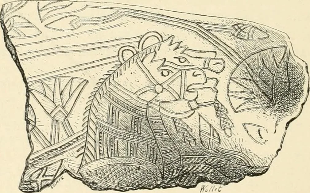 An illustration from A history of art in Chaldæa & Assyria, 1884, leaf 293