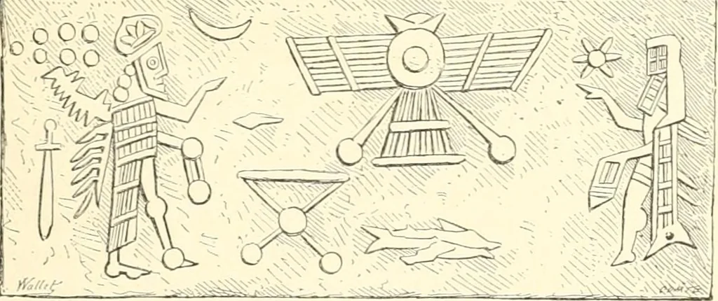 An illustration from A history of art in Chaldæa & Assyria, 1884, leaf 294
