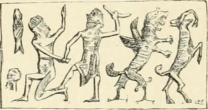 An illustration from A history of art in Chaldæa & Assyria, 1884, leaf 301