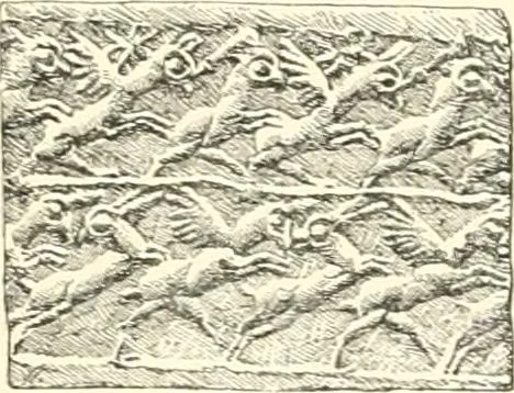 An illustration from A history of art in Chaldæa & Assyria, 1884, leaf 304